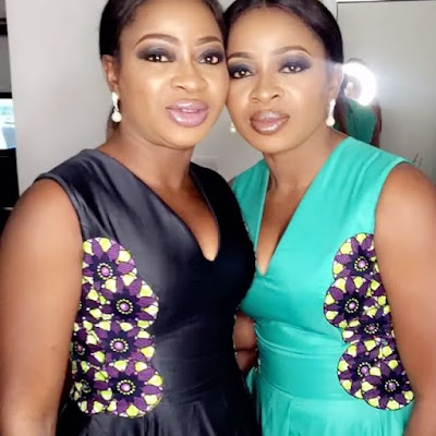 Nollywood Twin Sisters, Chidinma & Chidiebere Aneke Show Off Flat Tummy In  Workout Selfie - Gistmania