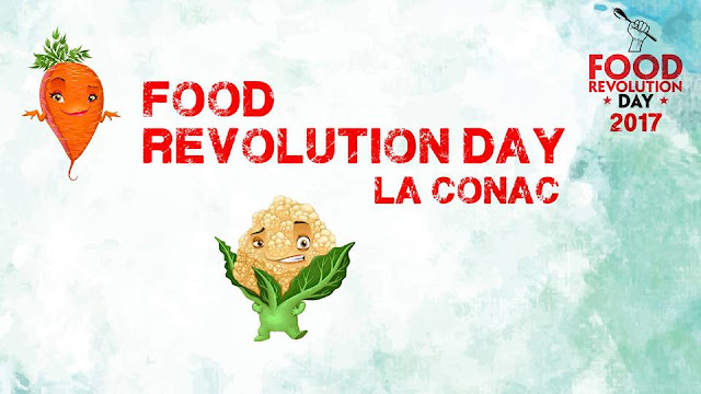Food Revolution Day la Conac pe 20 mai, ora 10:30