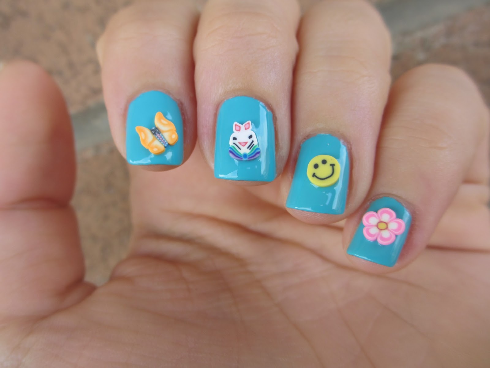 6. Fimo Flower Nail Designs for Long Nails - wide 9