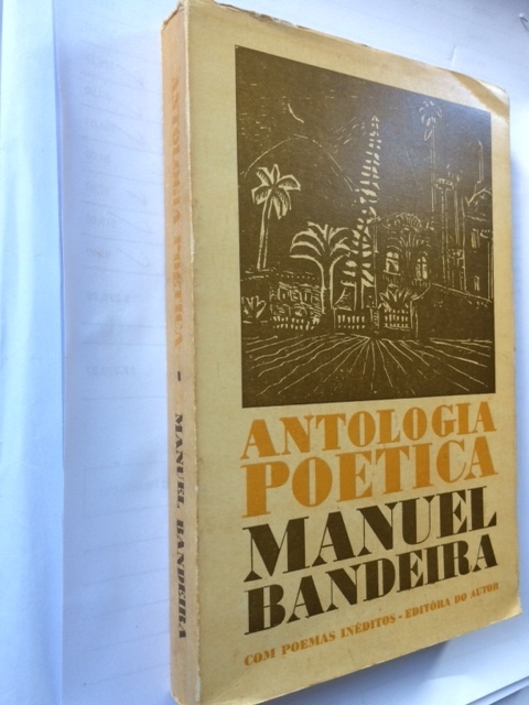 Coleção Drummond Bandeira: "Antologia Poética" - Manuel Bandeira (1961)