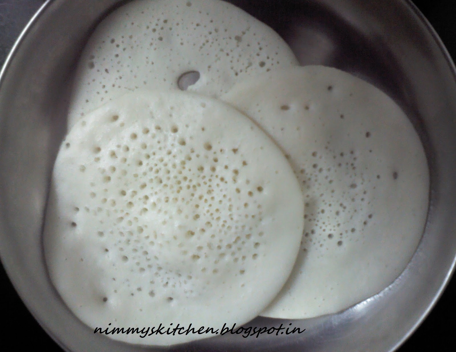 Nimmy's Kitchen Steamed Dosa/ Set Dosa