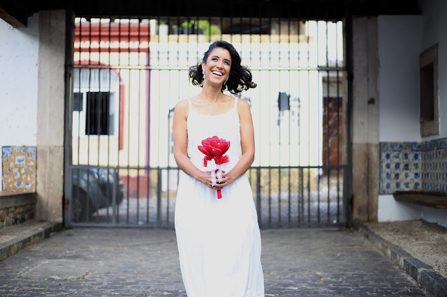  Bouquet de Coração de Feltro 