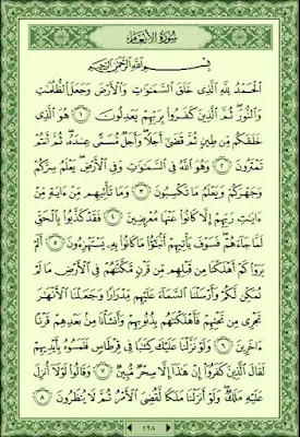 Surah Al An'aam - Ayat 1-8