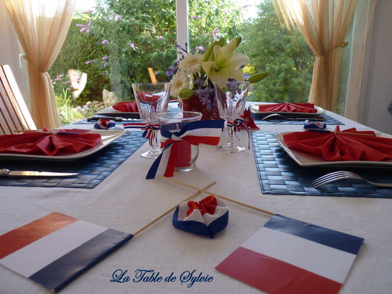 Décoration Table Bleu Et Blanc