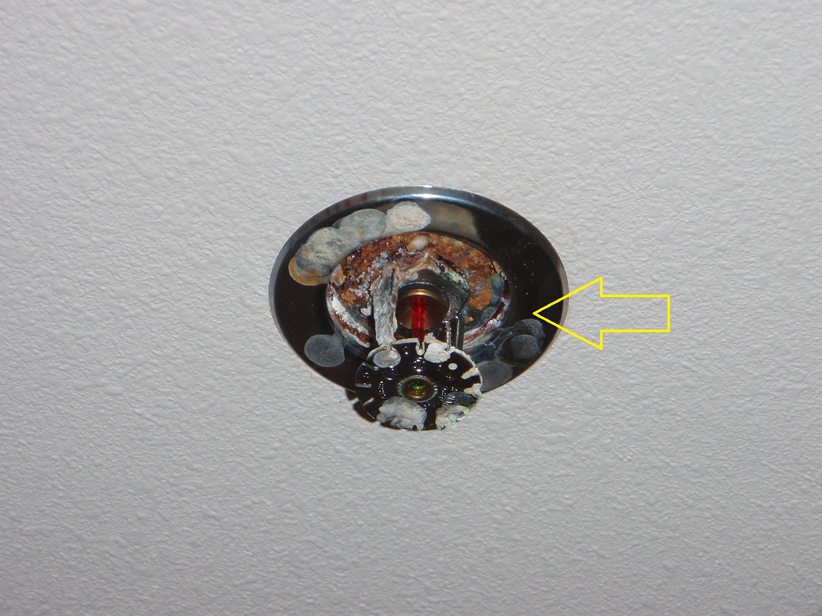 Fire Protection Deficiencies Corroded Fire Sprinkler Heads Fire Protection Deficiencies Corroded Fire Sprinkler Heads
