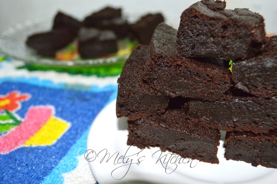 Mely's kitchen Eggless Brownies