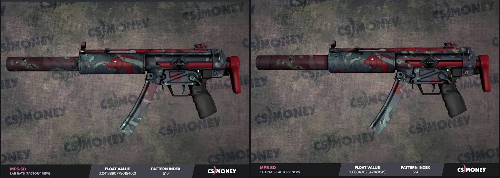 CS:GO MP5-SD | Lab Rats Rare Patterns Guide ~ The Leet Guides