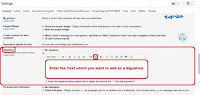 how to insert signature in gmail account