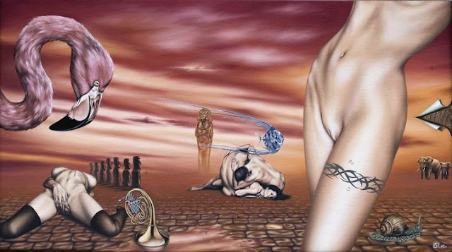 Andrej Gorenkov 1969 | pintor surrealista rusa