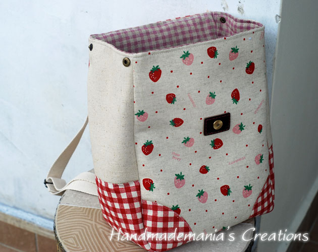 Handmademania: Sweet Strawberry Backpack