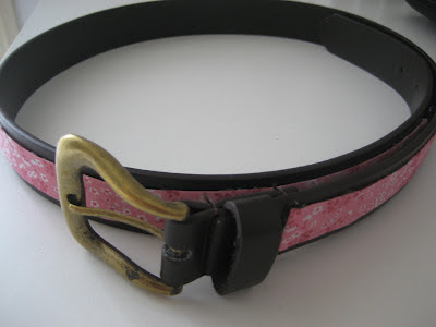 Tutorial cinturón customizado / Customized belt DIY / Tutoriel ceinture customisée