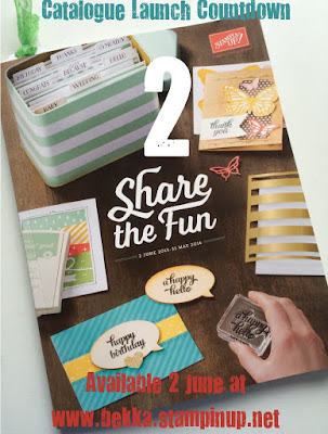 The New Stampin' Up! UK Catalogue available here 2 June