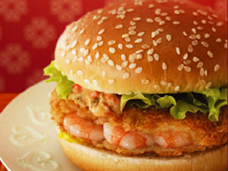 McDonalds Shrimp Burger