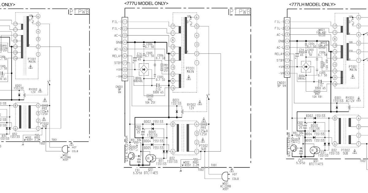 Schematic Diagrams: AIWA NSX-A777- S777 - A767 SCHEMATIC DIAGRAM
