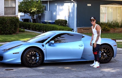 Justin Bieber's Ferrari 458 Italia Gets a Fresh New Paint Job