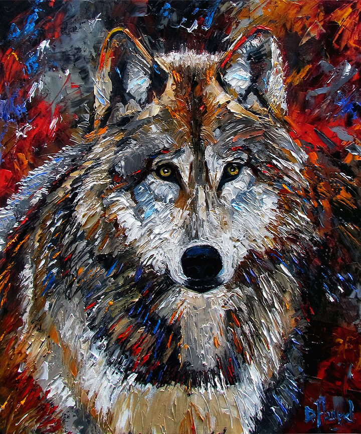 Famous Wolf Paintings