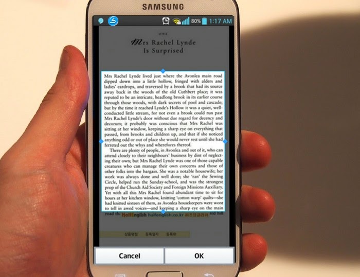 تطبيق رائع لنسخ واستخراج النصوص من االصور scanner du texte simple OCR