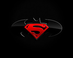 superman dark vs batman logos wallpapers comics dc terbaru wallpapersafari gambar desktop