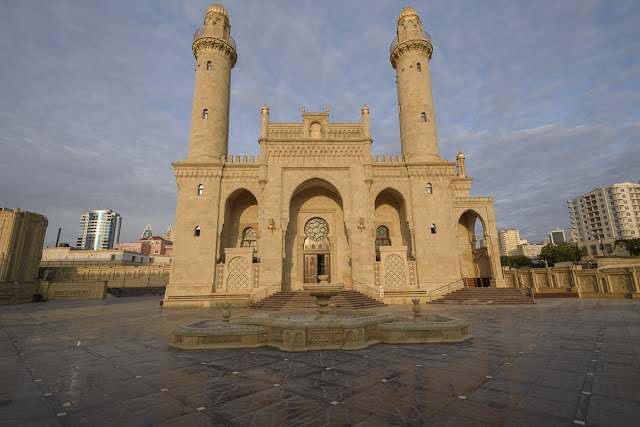 Taza Pir Mosque, Teze Pir, Teze-Pir, Tezepir, Moschee in Baku Aserbaidschan, Azerbaijan