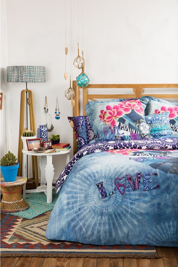 Decoración con textiles de colores - homepersonalshopper