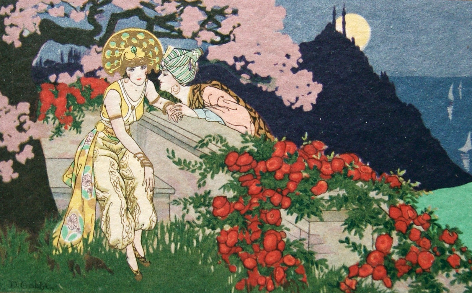 GOBBI Art Deco Postcards