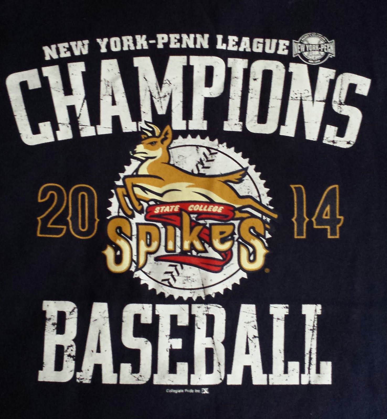 State College Spikes 2014 New York-Penn League Champions