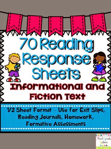 Third Grade Galore: Reflecting About Reading Comprehension