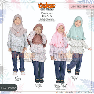 KOLEKSI TERBARU THALUNA PANTS SET BILKIA