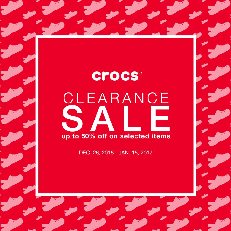 Manila Shopper: Crocs Clearance SALE: Dec 2016-Jan 2017