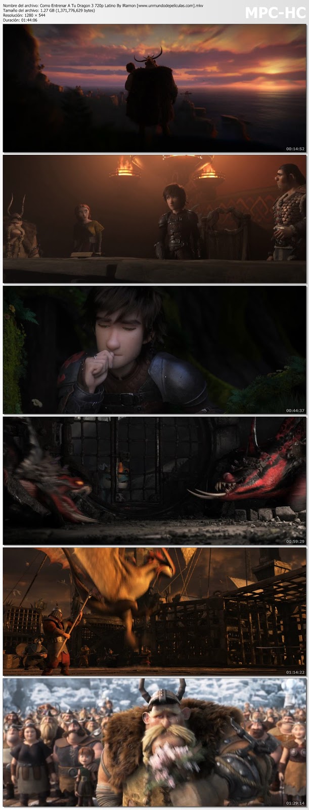 Capturas de la película.