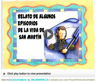 dormitar sorpresa Emulación Mi Sala Amarilla: La historia del General San Martín contada a los niños.