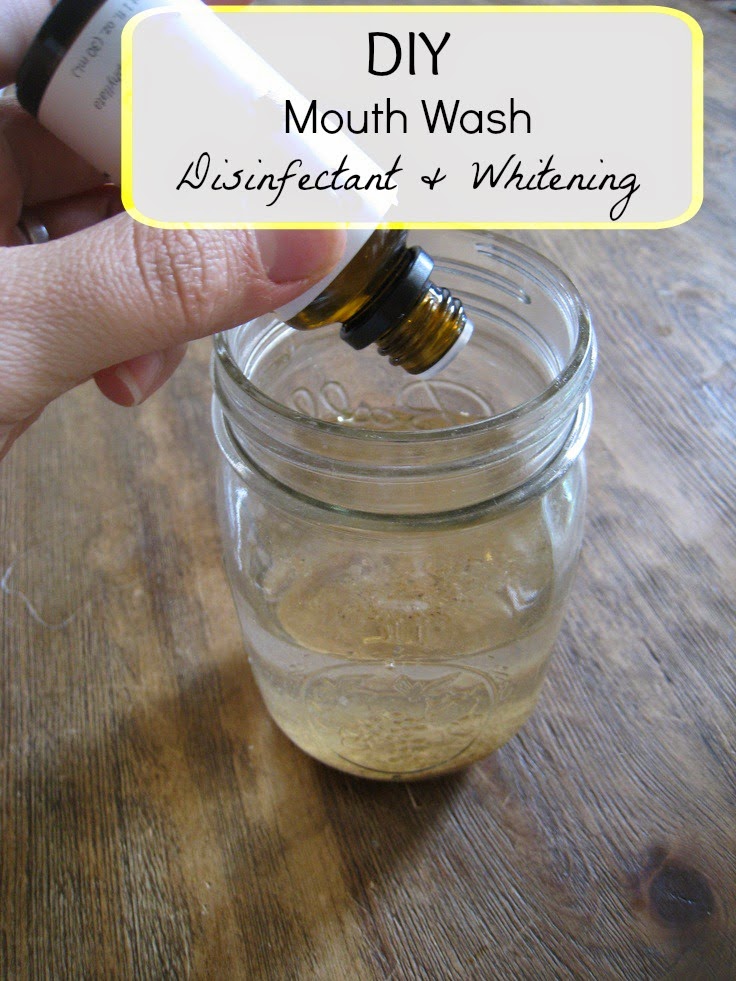 Eco Chic Muse DIY * Disinfectant and Whitening Mouth Wash