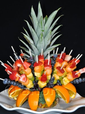 A Harmony of Flavors: Easy to Make an Edible Fruit Centerpiece