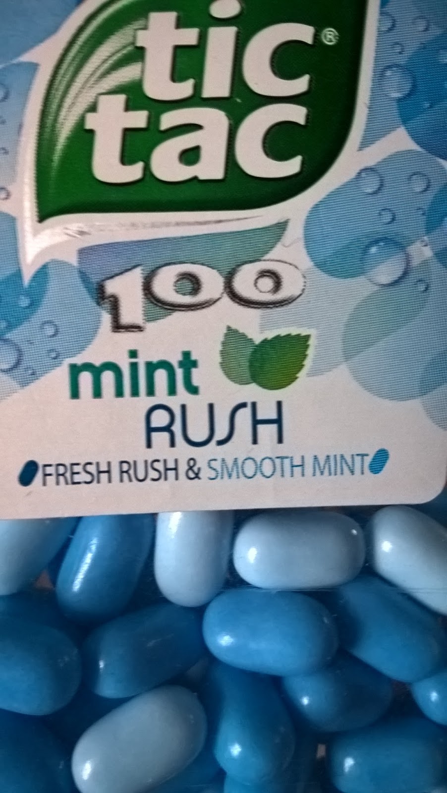 Reviews Of Blah Food Tic Tac 'Mint Rush'