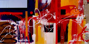 Abstract Painting "Lust" by Dora Woodrum