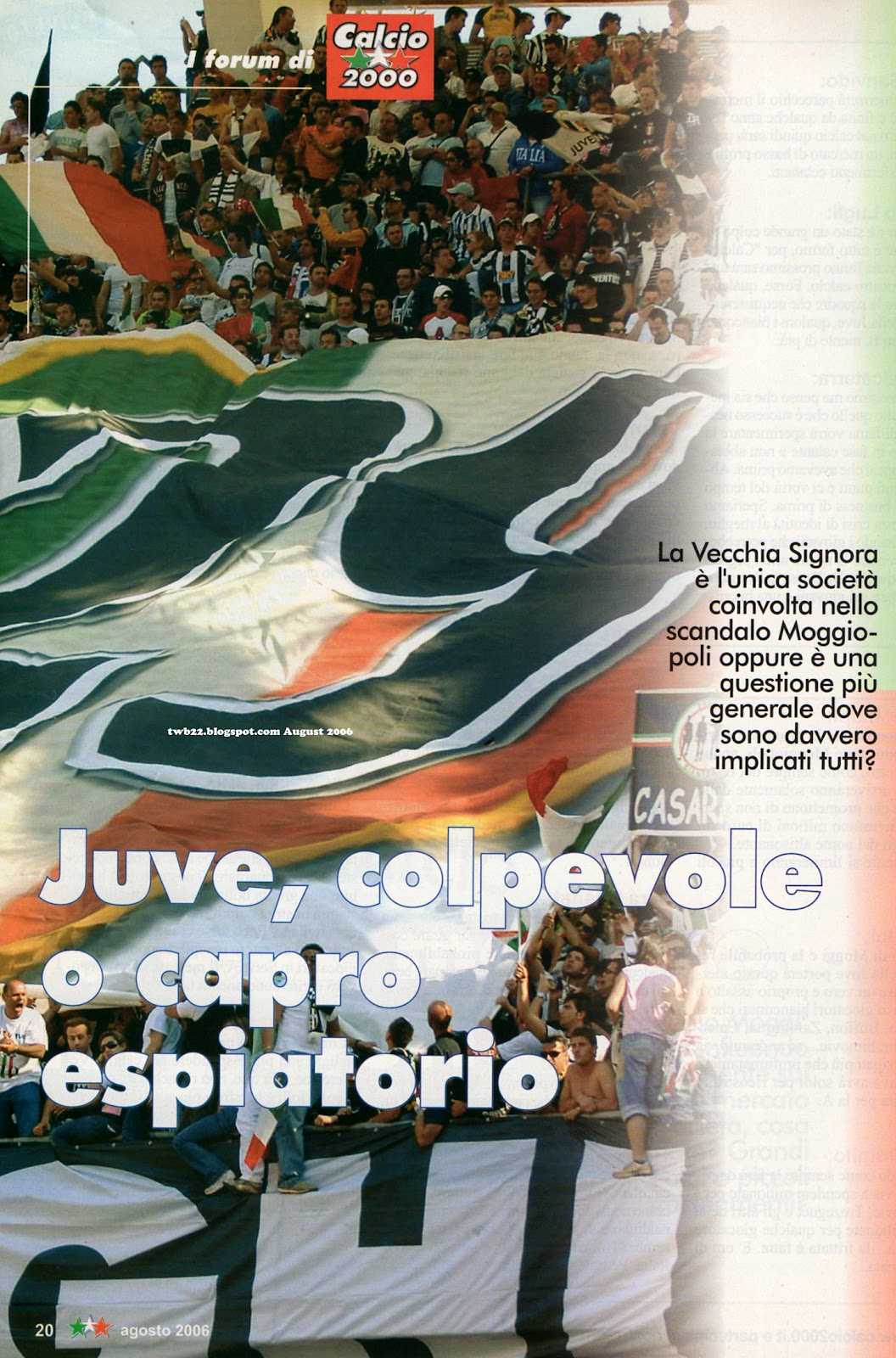 TWB22 Serie B 2006 2007 Opening Rimini Juventus