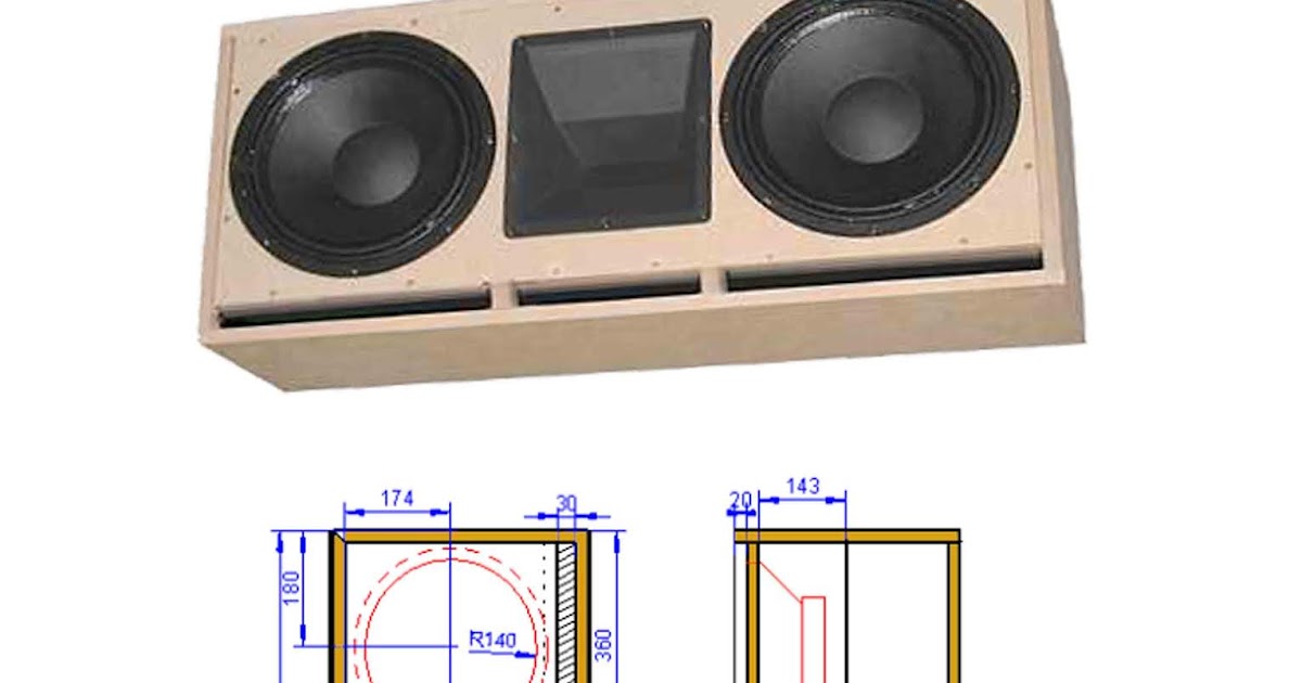 Box Speaker 6 Inch Lapangan