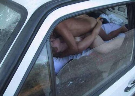 Caught Sex In Car 14