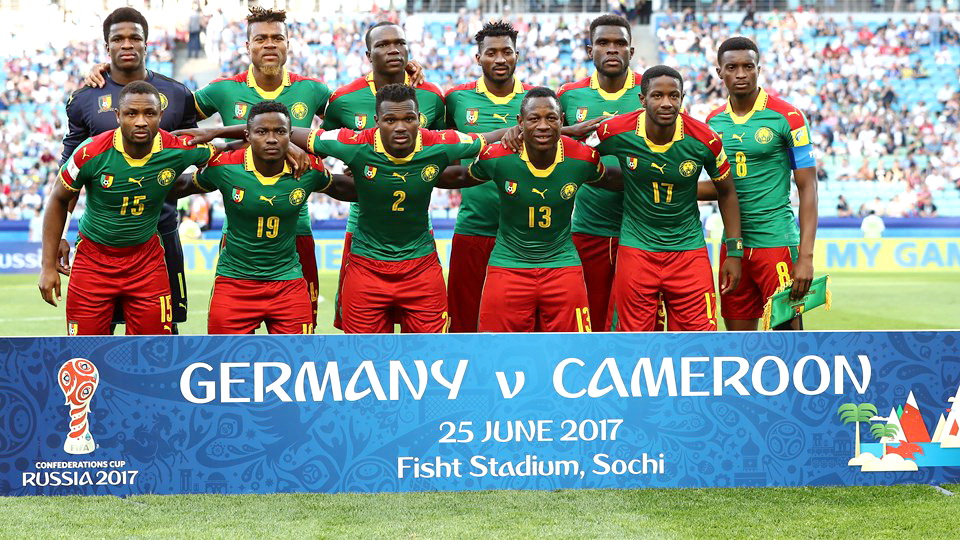 SELECCIÓN DE CAMERÚN contra Alemania 26/06/2017 Copa Confederaciones