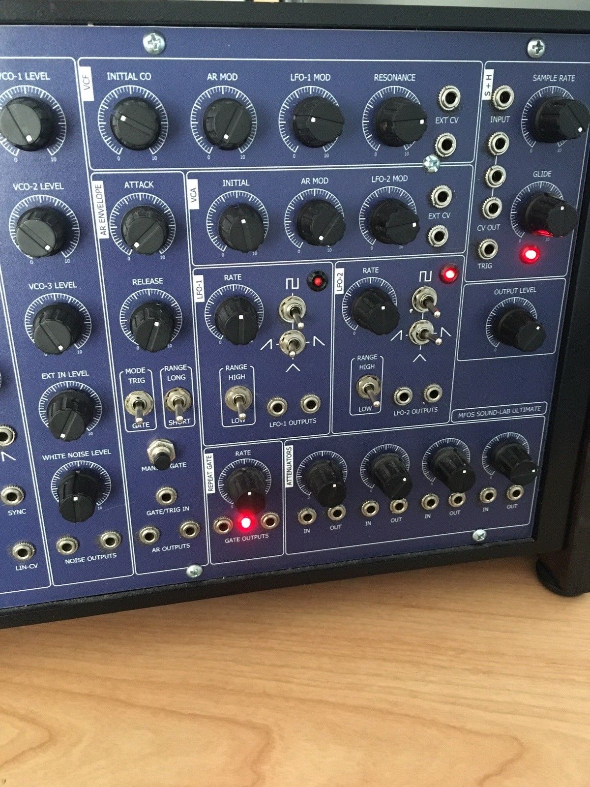 MATRIXSYNTH MFOS SoundLab Ultimate Semi Modular Analog Synthesizer