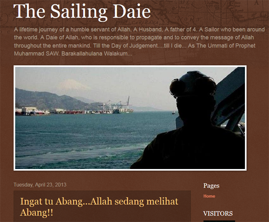 The Sailing Daei - Blog peribadi berkonsep dakwah