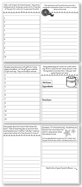 December 2013 - Sunny Days in Second Grade