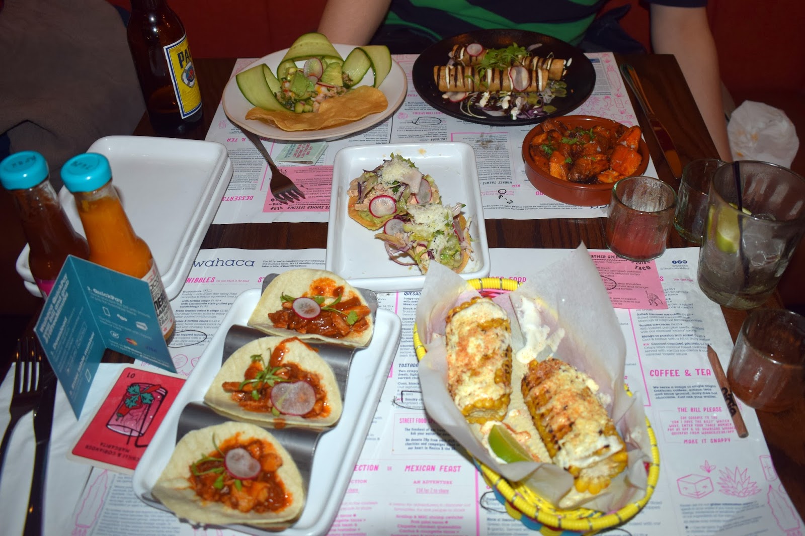 Mexican market food comes to Edinburgh! Wahaca restaurant review