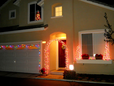 Faerie * Dust * Dreams: Outdoor Christmas Tree decorations made from Tomato Cages!
