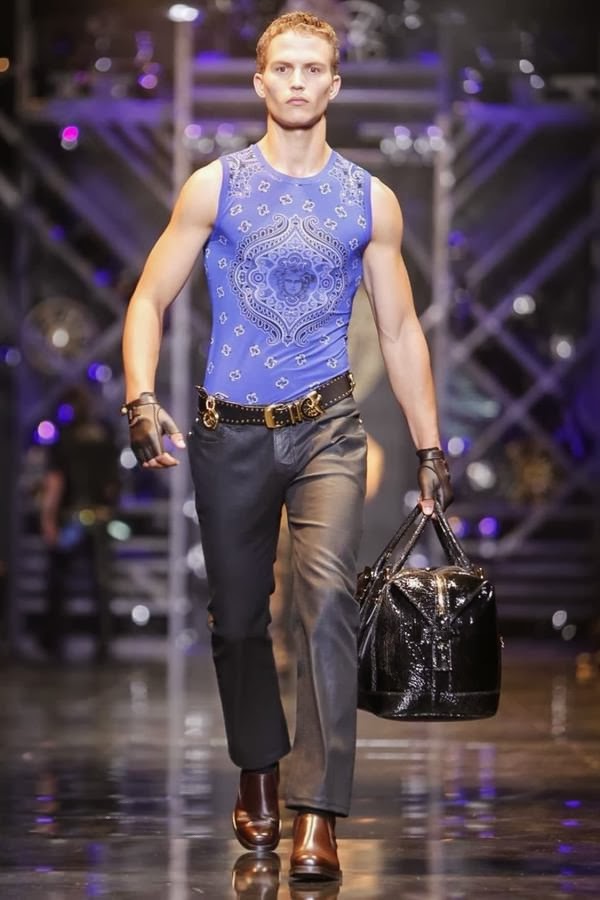 HOMEM RG: Moda: estilo Leather Cowboy em Milão