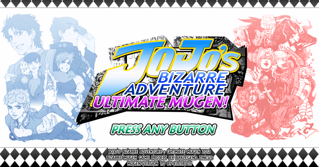 JoJos Bizarre Adventure Ultimate Mugen HD [PC] [M.U.G.E.N] (MEGA)
