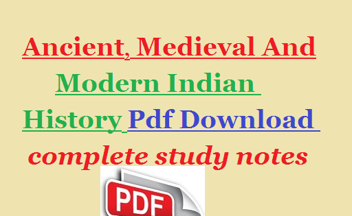 Indian History Mcq Pdf