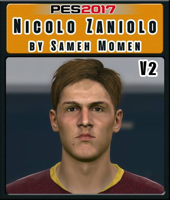 Nicolo Zaniolo Face As Roma V2 Pes 2017 Pes Belgium Glory
