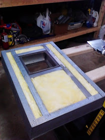 Powder Coating Oven Window Insulation