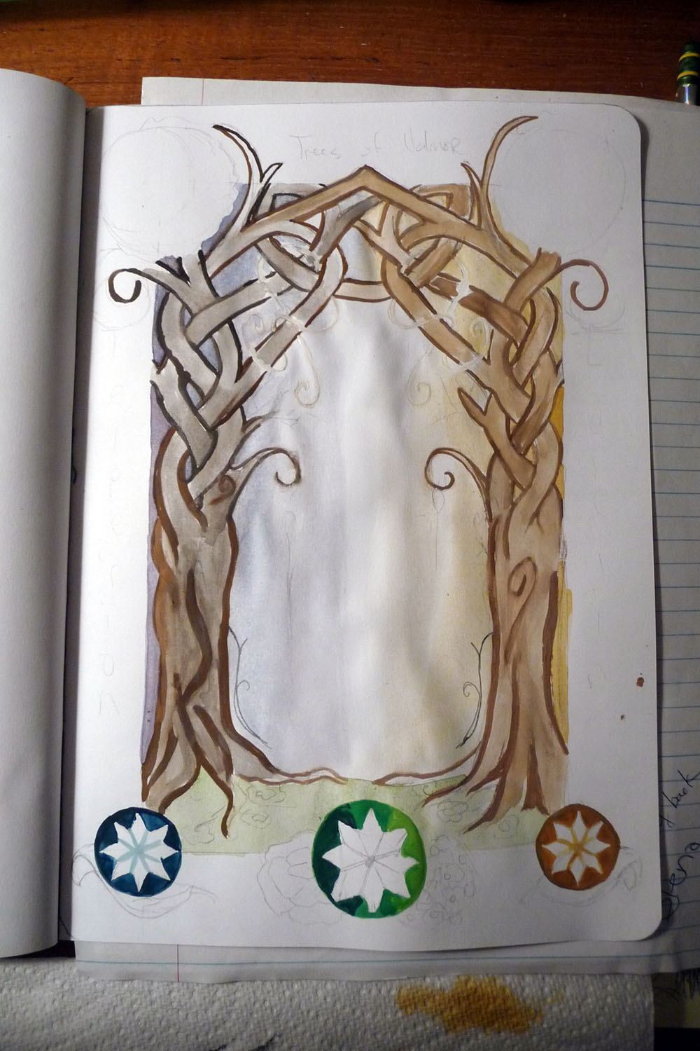The Two Trees of Valinor - Shealynn's Faerie Shoppe